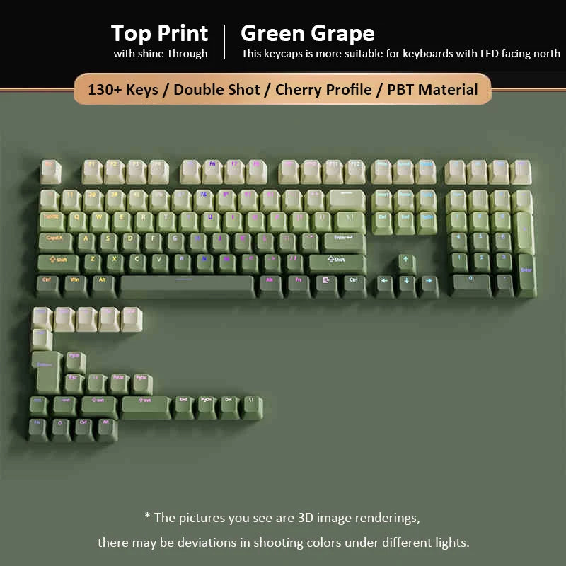 Gradient Rainbow Keyboard