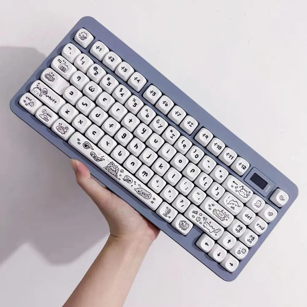 Doodle Cat Keycap (140 Pieces)