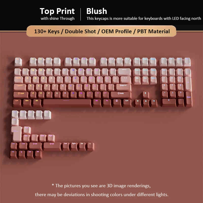 Gradient Rainbow Keyboard